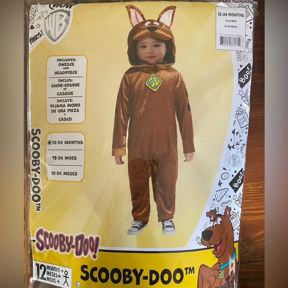 Scooby Doo toddler Halloween costume